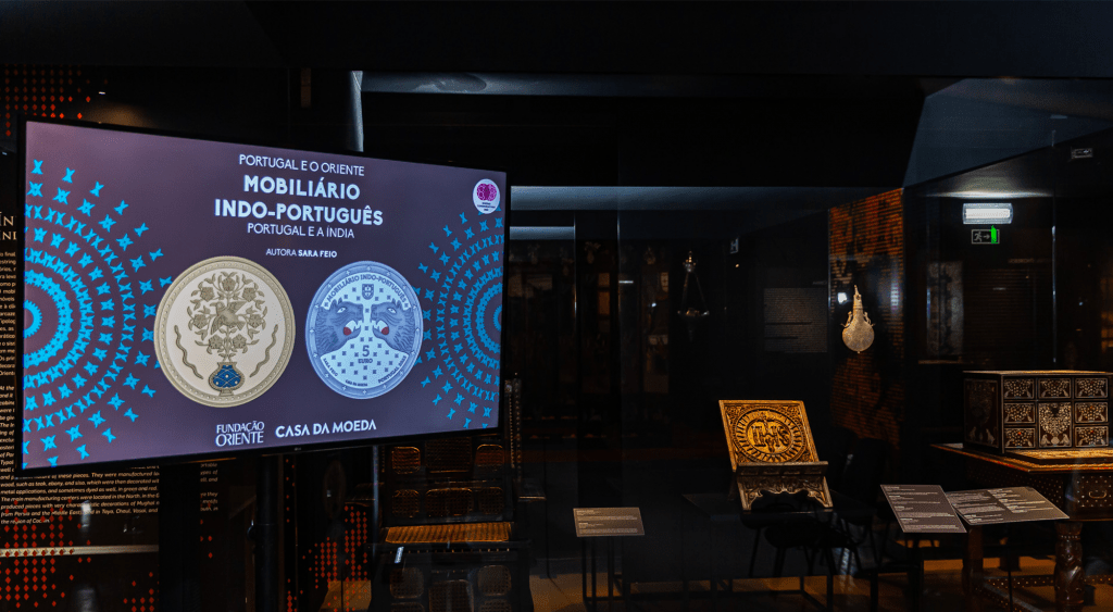 Apresentação da moeda Mobiliário Indo-português no Museu do Oriente