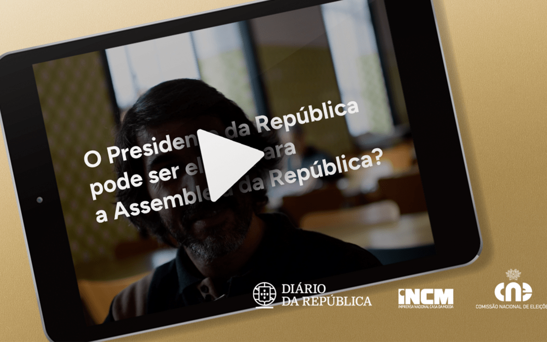Diário da República lança série de vídeos a propósito das Eleições Legislativas
