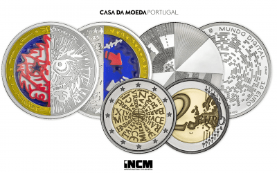 Moedas portuguesas nomeadas para os Prémios Coin of the Year 2024