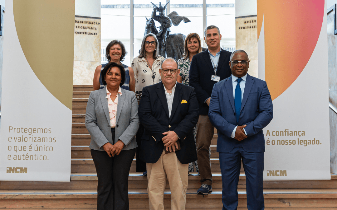 INCM recebe Governador do Banco de Cabo Verde