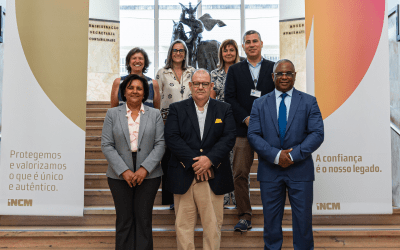 INCM recebe Governador do Banco de Cabo Verde