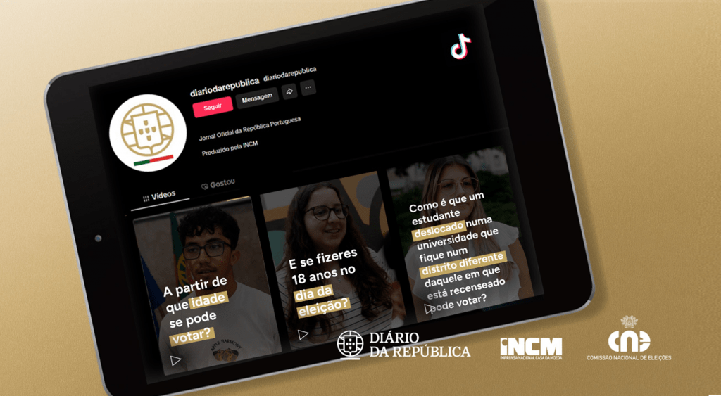 Diário da República lança campanha digital sobre as Eleições Autárquicas