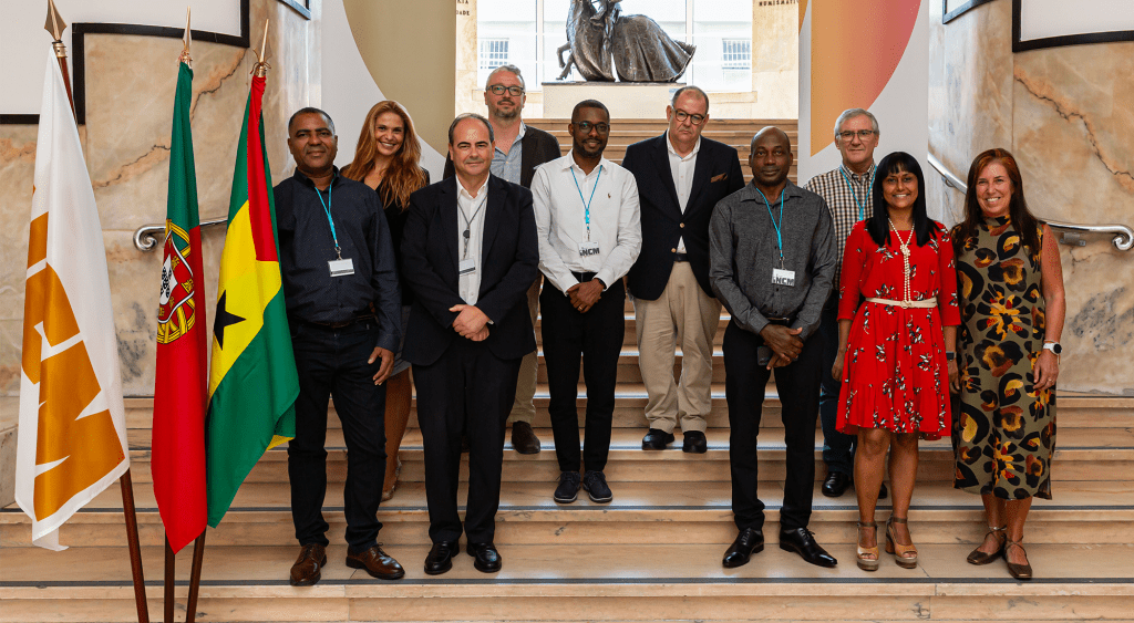 Visita do Serviço de Migração e Fronteiras de São Tomé e Príncipe à Casa da Moeda