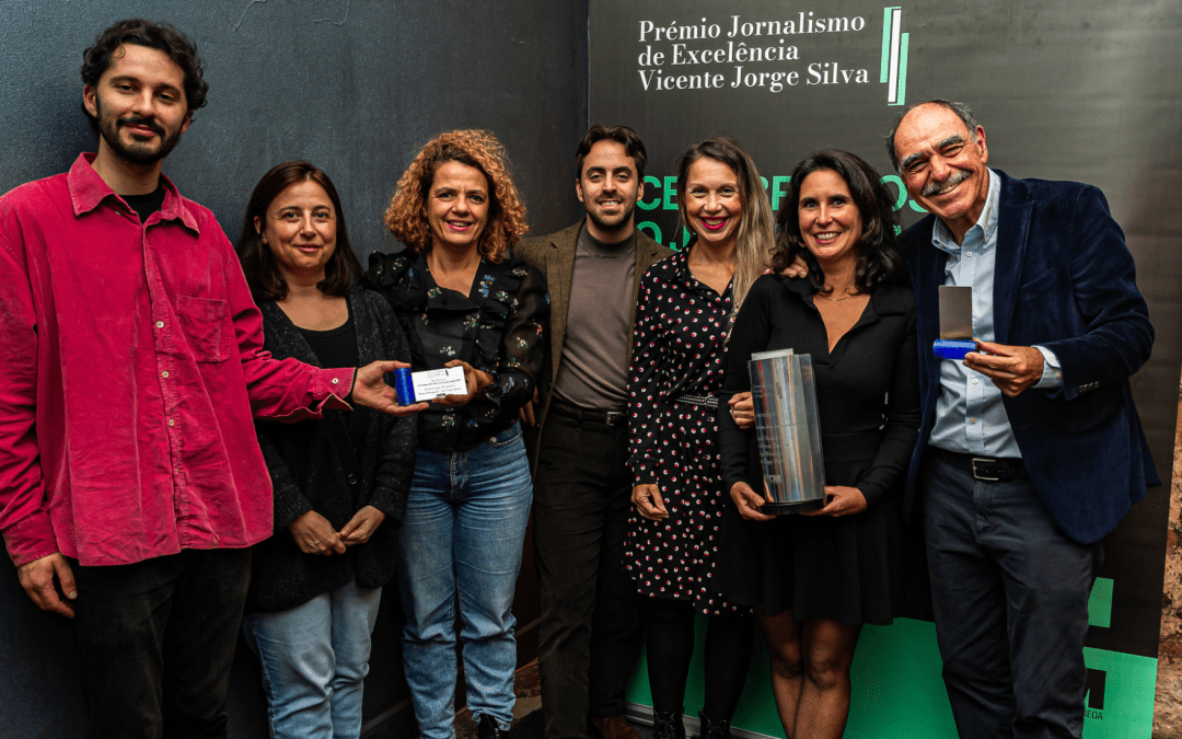 Cerimónia de entrega do Prémio Jornalismo de Excelência Vicente Jorge Silva