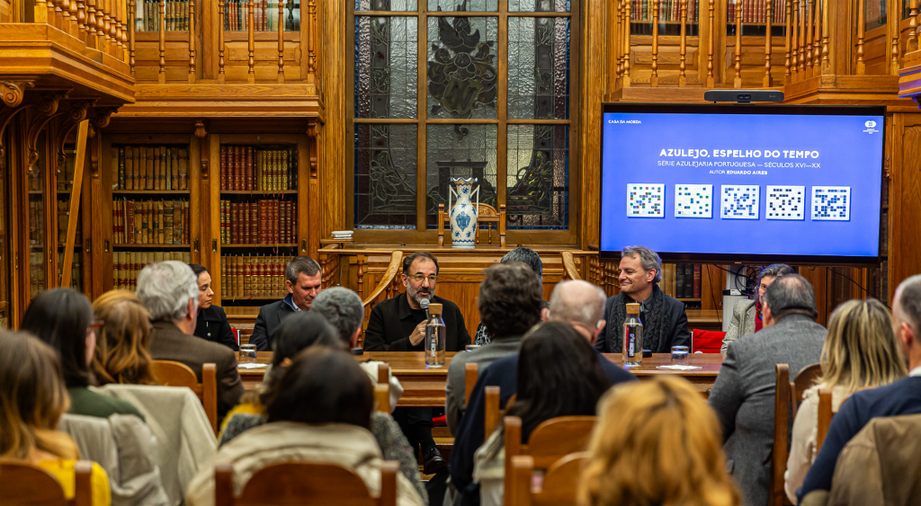 Apresentação da série de moedas Azulejaria Portuguesa