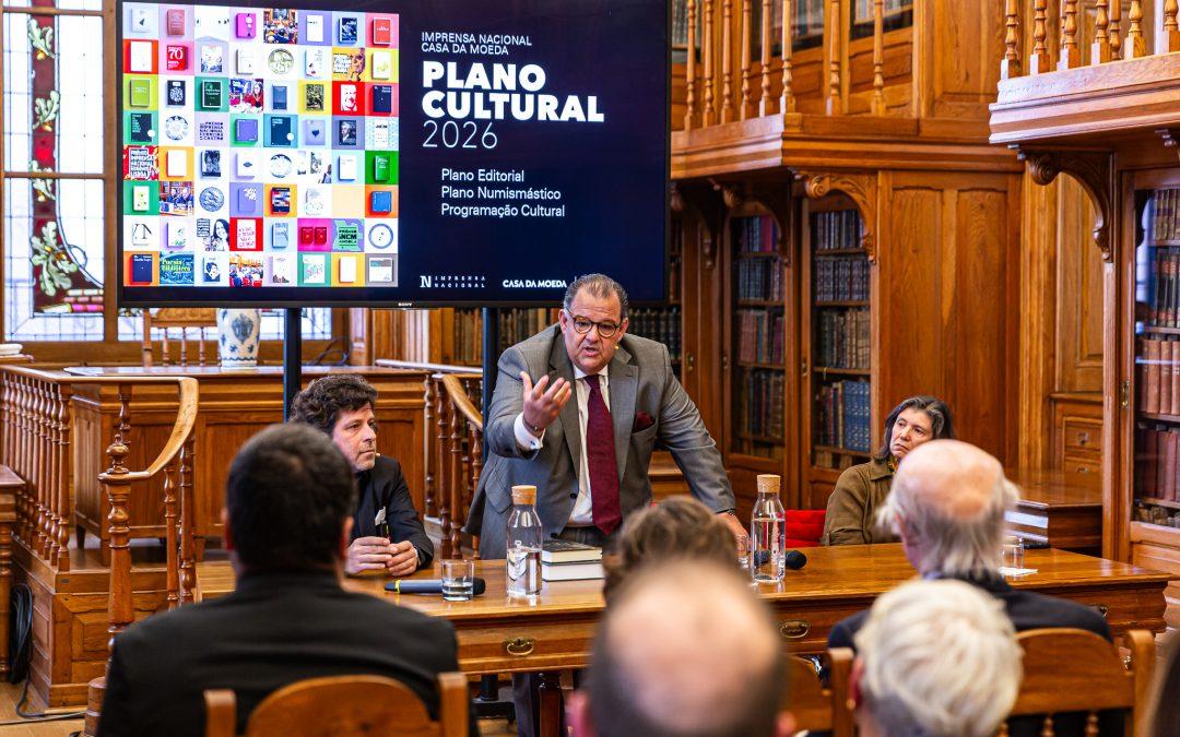 INCM apresenta o seu Plano Cultural para 2026