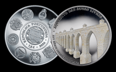 Esclarecimento sobre a moeda «Aqueduto das Águas Livres»