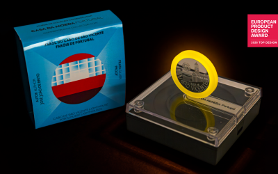 Moeda «Cabo de São Vicente» distinguida pelo European Product Design Award