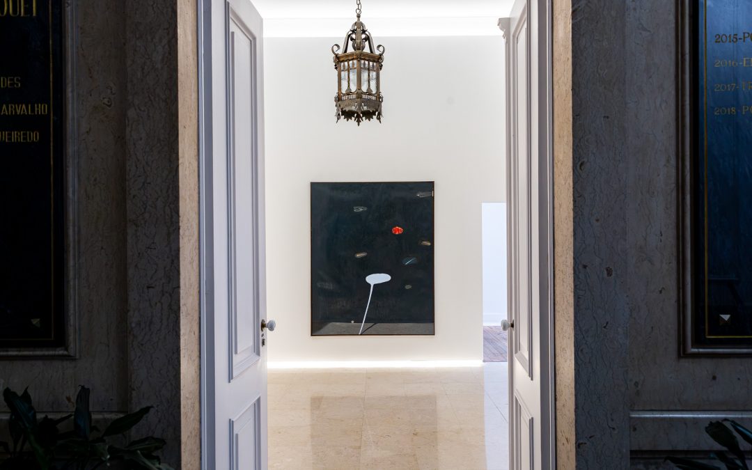 Exposição «Arco-íris debaixo de terra», de Tiago Baptista, na Galeria Imprensa Nacional