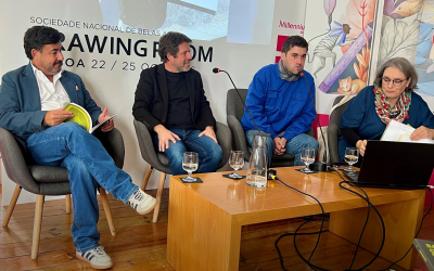 A INCM entrega Prémio de Arte e Prémio Editorial na Drawing Room Lisboa 2026