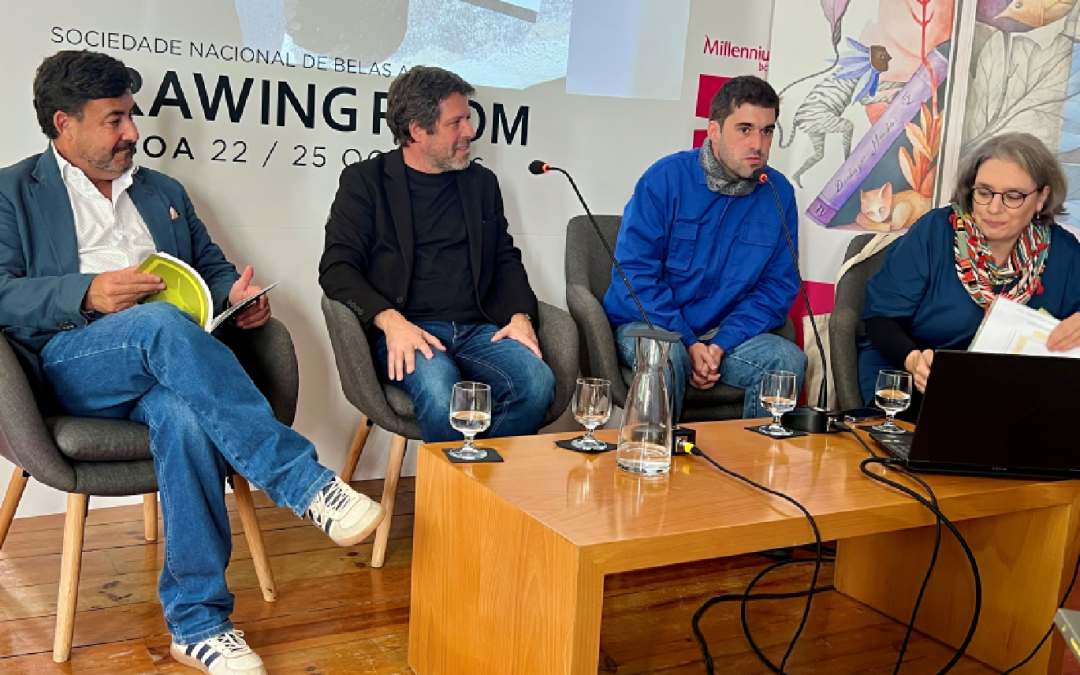 A INCM entrega Prémio de Arte e Prémio Editorial na Drawing Room Lisboa 2026